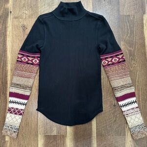 Free People Black Thermal